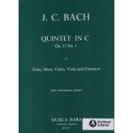 Image links to product page for Quintet in C for Flute, Oboe, Violin, Viola and Continuo, Op. 11 No. 1
