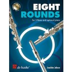 Image links to product page for Eight Rounds for 3 Flutes and optional piano (includes CD)