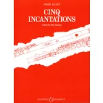 Image links to product page for Cinq Incantations for Solo Flute