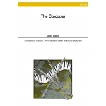 Image links to product page for The Cascades for Three Flutes and Piano