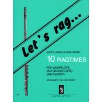 Image links to product page for Let's Rag: 10 Ragtimes for Flute and Piano