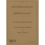 Image links to product page for Sonata in G major for Four Flutes and Basso Continuo
