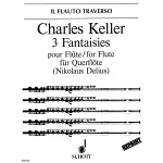 Image links to product page for 3 Fantaisies for Solo Flute, Op51