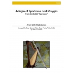 Image links to product page for Adagio from Spartacus & Phrygia [Flute, Harp and String Trio]