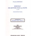 Image links to product page for Morceau de Lecture for Flute and Piano , Op218