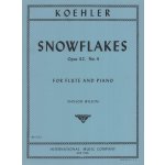 Image links to product page for Snowflakes for Flute and Piano, Op 82/4