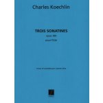 Image links to product page for Three Sonatines for Solo Flute, Op184