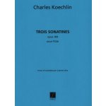 Image links to product page for Three Sonatines for Solo Flute, Op184