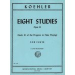 Image links to product page for 8 Studies for Flute, Book 3, Op33