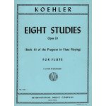 Image links to product page for Eight Studies for Flute, Book 3, Op33