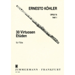Image links to product page for 30 Virtuoso Studies, Book 1, Op75