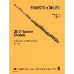Image links to product page for 30 Virtuoso Studies for Flute, Book 2, Op75