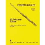 Image links to product page for 30 Virtuoso Studies, Book 3, Op75