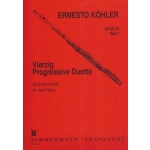 Image links to product page for 40 Progressive Duets, Vol. 1 for Two Flutes, Op55