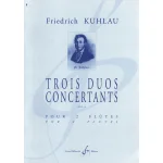 Image links to product page for Trois Duos Concertantes for Two Flutes, Op. 10