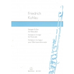 Image links to product page for Fantasia in D major for Solo Flute, Op38/1