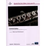 Image links to product page for Quartet No. 2 in E minor for Four Flutes, Op71b