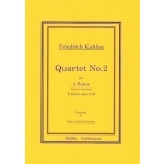 Image links to product page for Quartet No. 2 in E minor for Four Flutes, Op71b