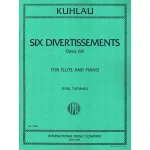 Image links to product page for Six Divertissements for Flute and Piano, Op. 68