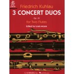 Image links to product page for 3 Concert Duos for Two Flutes, Op10