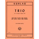 Image links to product page for Trio in G major for Two Flutes (or Flute and Cello) and Piano, Op119