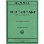 Image links to product page for Trio Brilliant in D major for Three Flutes, Op. 30