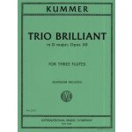 Image links to product page for Trio Brilliant in D major for Three Flutes, Op. 30