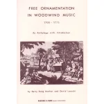 Image links to product page for Free Ornamentation in Woodwind Music 1700-1775