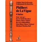 Image links to product page for Four Suites for Two Flutes or Two Treble Recorders
