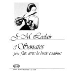 Image links to product page for Three Sonatas for Flute and Basso Continuo