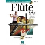Image links to product page for Play Flute Today! Book 1 Self-Teaching Method (includes Online Audio)