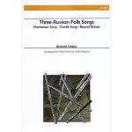 Image links to product page for Three Russian Folk Songs for Flute Choir
