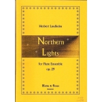 Image links to product page for Northern Lights for Flute Ensemble, Op29