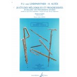 Image links to product page for 20 Melodic & Progressive Studies for Two Flutes