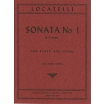 Image links to product page for Sonata No. 1 in D major for Flute and Piano