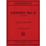 Image links to product page for Sonata No. 4 in G major for Flute and Piano