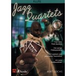 Image links to product page for Jazz Quartets for Four Flutes (includes CD)