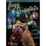 Image links to product page for Jazz Quartets for Four Flutes (includes CD)