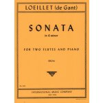 Image links to product page for Sonata in G minor for Two Flutes and Piano