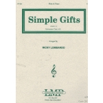 Image links to product page for Simple Gifts arranged for Flute and Piano