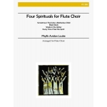 Image links to product page for Four Spirituals for Flute Choir