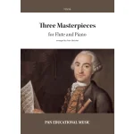 Image links to product page for Three Masterpieces for Flute and Piano