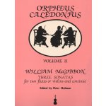 Image links to product page for Orpheus Caledonius Volume II: Three sonatas for two flutes or violins and continuo