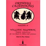 Image links to product page for Orpheus Caledonius Volume II: Three Sonatas for Two Flutes or Violins and Continuo