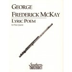 Image links to product page for Lyric Poem for Flute Quartet