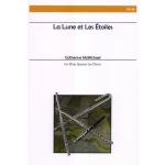 Image links to product page for La Lune et Les Étoiles (The Moon and The Stars) for Flute Quartet (or Choir)
