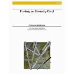 Image links to product page for Fantasy on Coventry Carol for Flute Choir and Harp