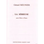 Image links to product page for La Sérieuse for Flute and Piano