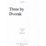 Image links to product page for Three by Dvorak for Flute Quartet
