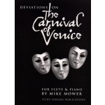 Image links to product page for Deviations on the Carnival of Venice for Flute and Piano